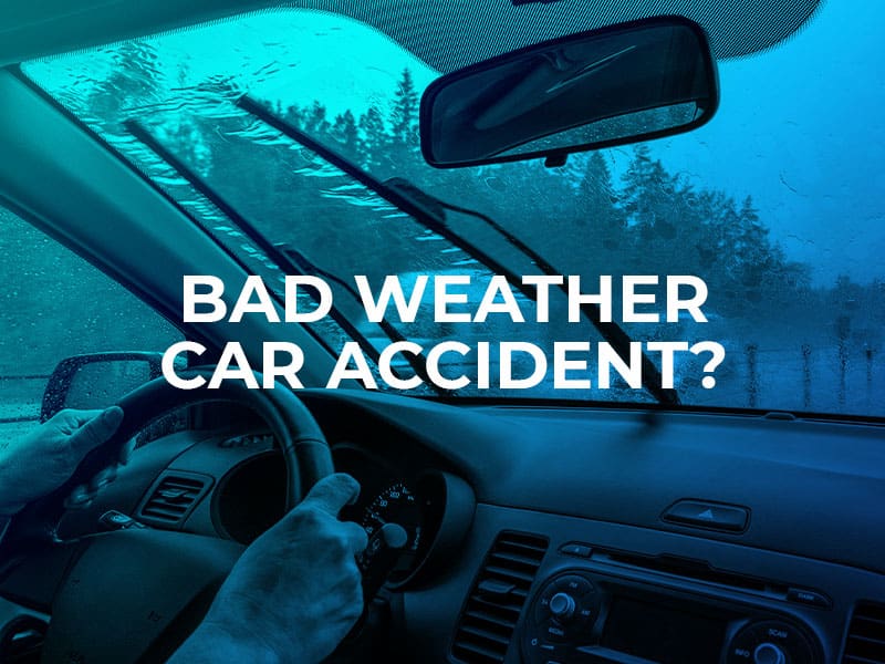 bad weather car accident