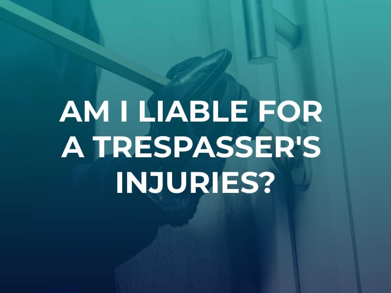 Tresspasser injury