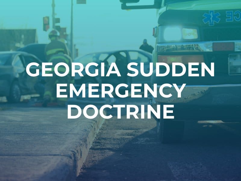 sudden emergency