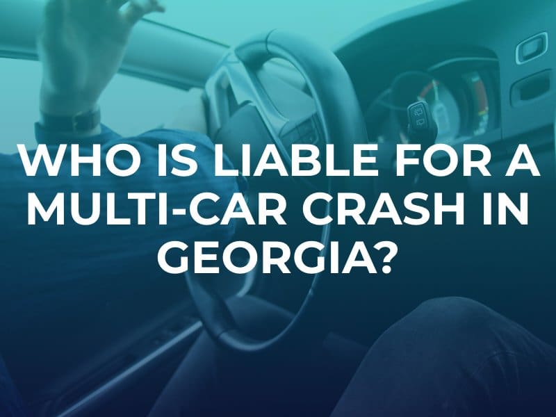 Multi-car accident liability