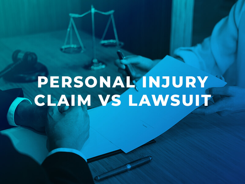 What’s the Difference Between a Personal Injury Claim and a Lawsuit?
