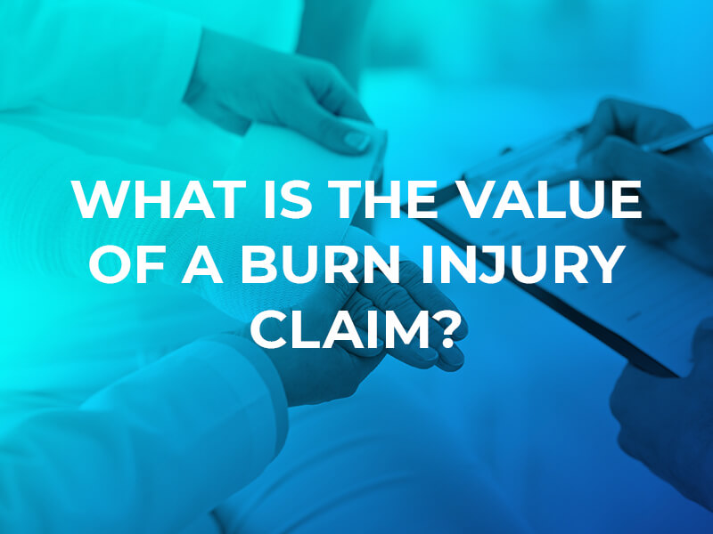 Burn injury claim 