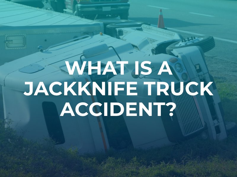 jackknife truck accident