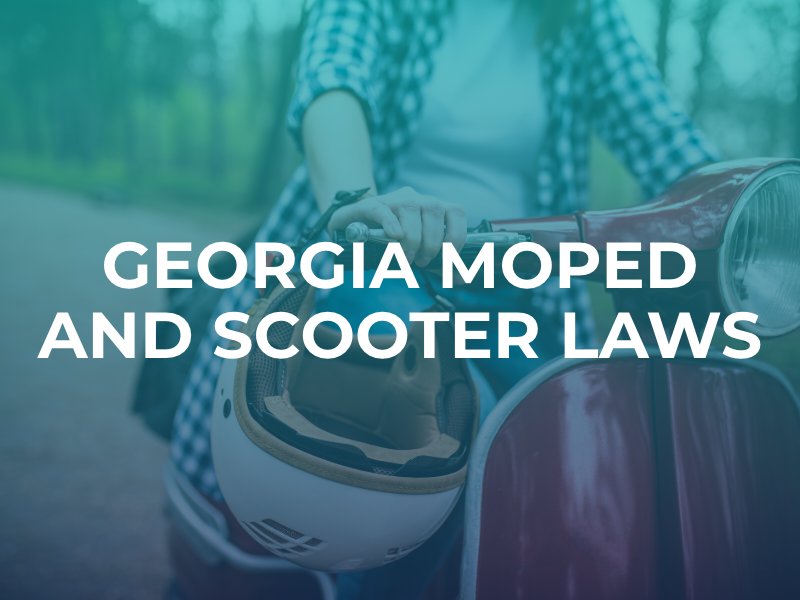 GA moped and scooter laws
