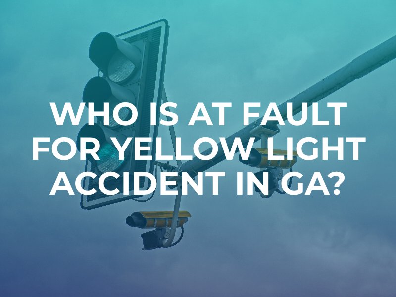 yellow light accident