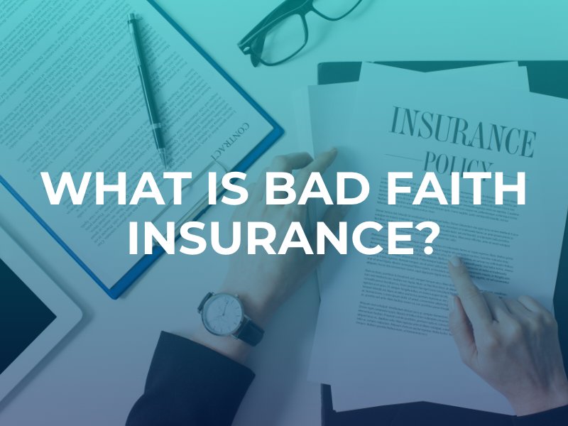 bad faith insurance