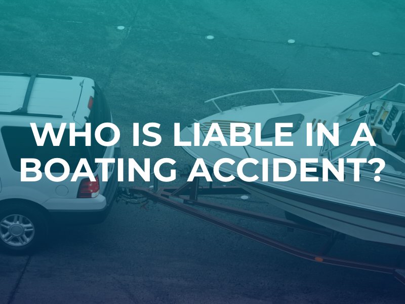 boat accident liability