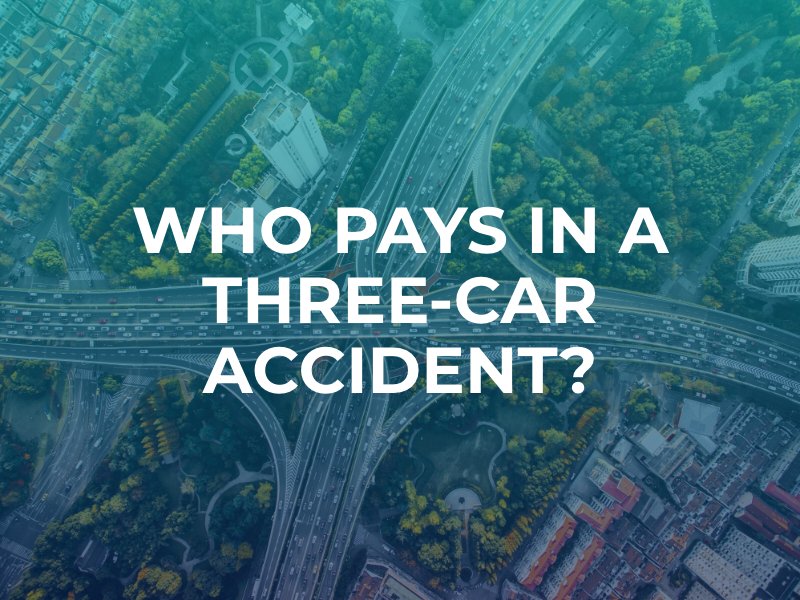 Who Pays in a Three-Car Accident?