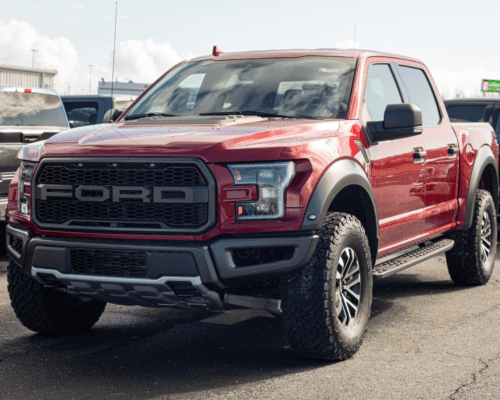 Ford F-Series pickup truck representing Ford F-Series roof crush risk, Ford Super Duty roof defect concerns, rollover safety, potential roof collapse, and product liability claims involving truck roof strength.